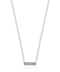 MJ x FC - Wild Thing Quote Necklace