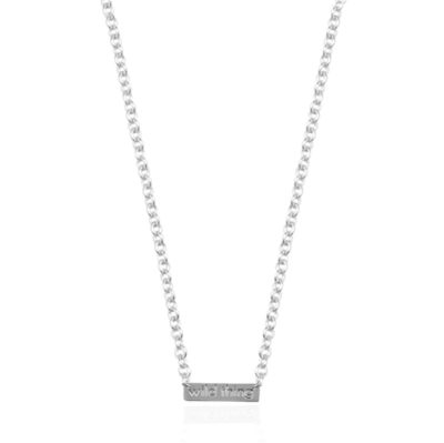 MJ x FC - Wild Thing Quote Necklace